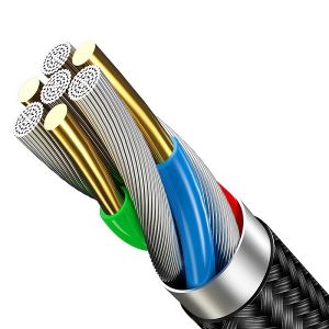Kabel pleciony Usams 3w1 U5 1,5m05